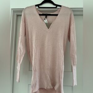 NWT WHBM longsleeve chain tunic